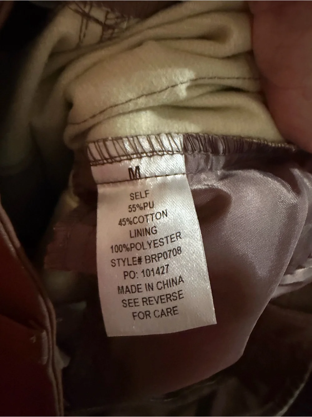 Bailey Rose Colorblock Faux Leather Pants M Y2K *See Condition Note*